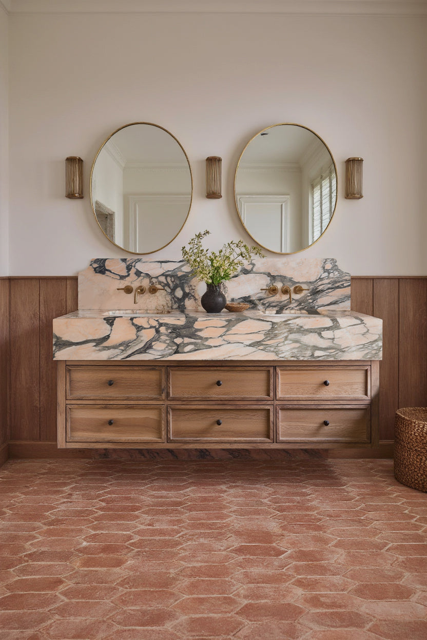 Priamus Vanity Unit - Walnut