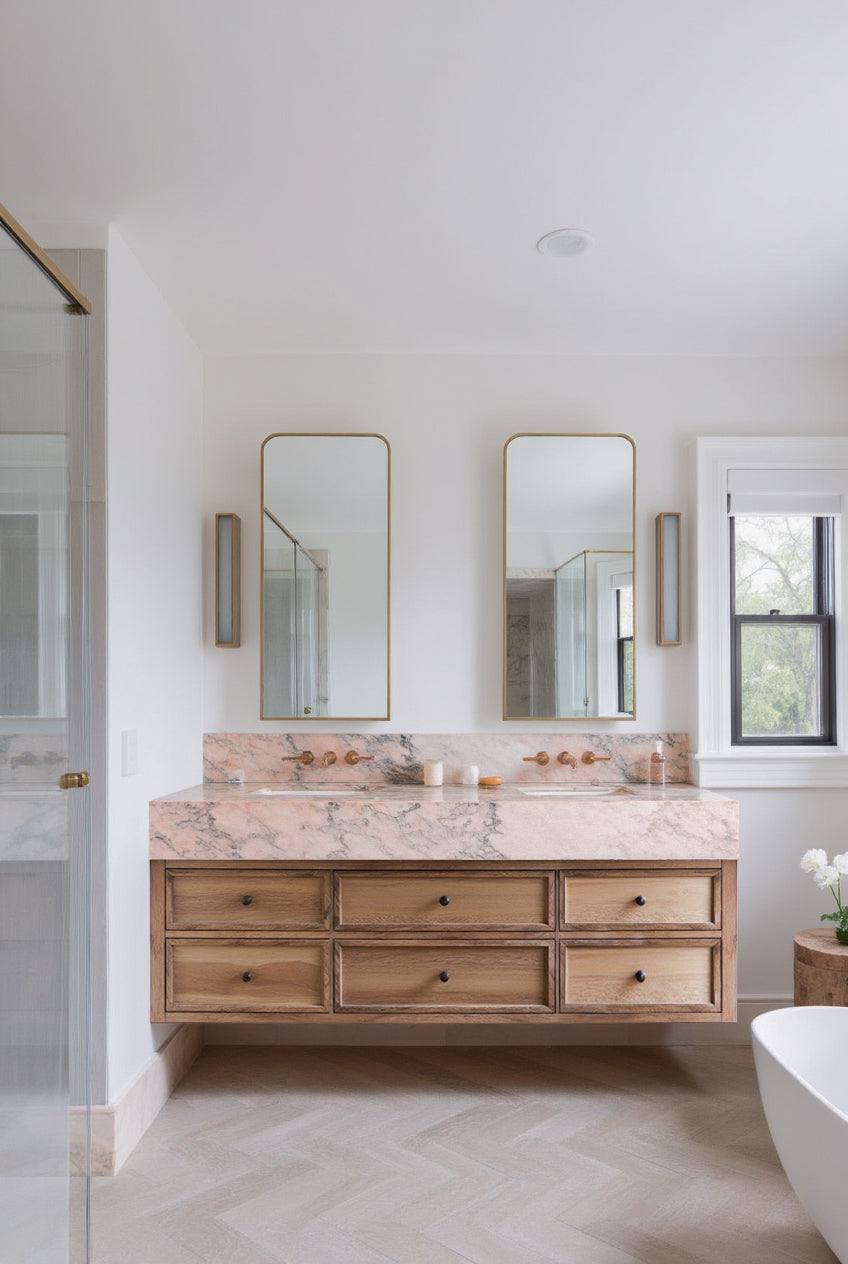 Priamus Vanity Unit - Walnut